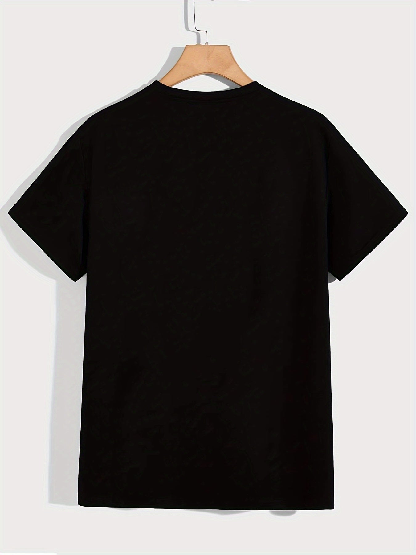 Men's Fashionable Summer Short Sleeved Sports T-shirt, Comfortable And Diverse, With A Game Console Print Design On The Collar-4
