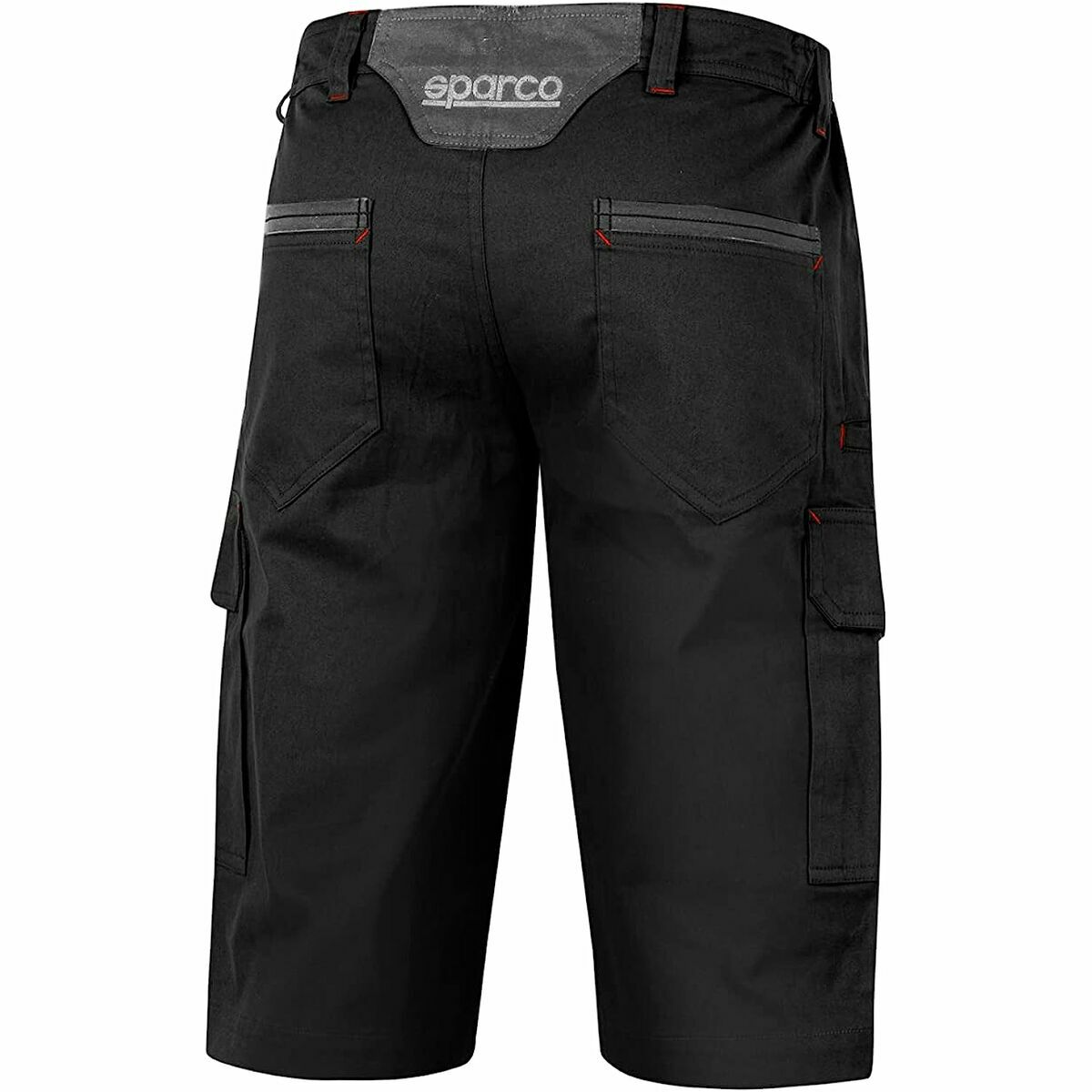 Shorts Sparco Bermuda Cargo Black-1
