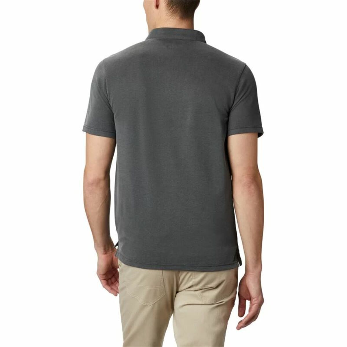 Men’s Short Sleeve Polo Shirt Columbia Nelson Point™ Black-4