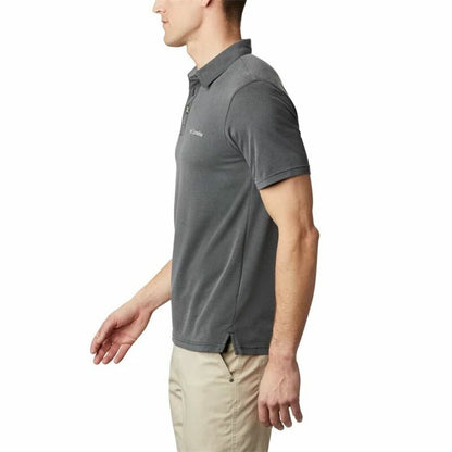 Men’s Short Sleeve Polo Shirt Columbia Nelson Point™ Black-3