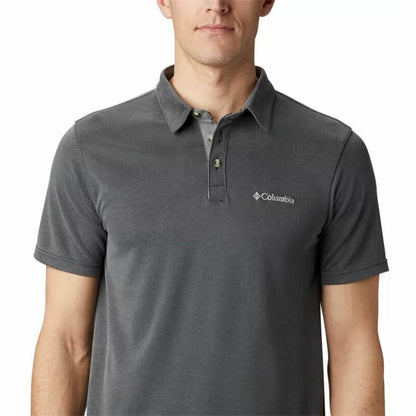 Men’s Short Sleeve Polo Shirt Columbia Nelson Point™ Black-2