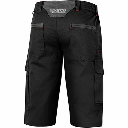 Shorts Sparco Bermuda Cargo Black-1