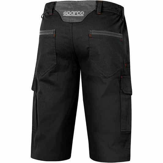 Shorts Sparco Bermuda Cargo Black-1